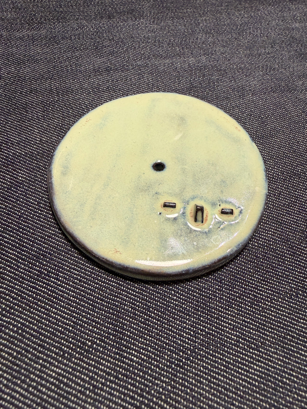 手作陶瓷香座￼